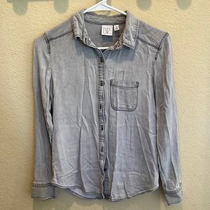 BP. Light grey button down - XS